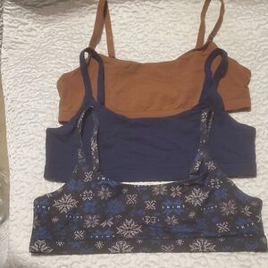 3/SKIMS Fits Everybody Scoop Bralettes,Large  NWOT ,Limited Edition